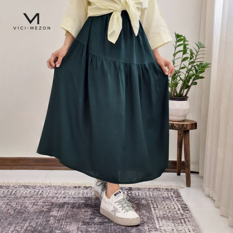دامن زنانه مدل ساده جنس نخی